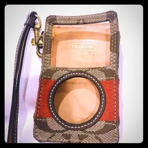 Coach iPod case